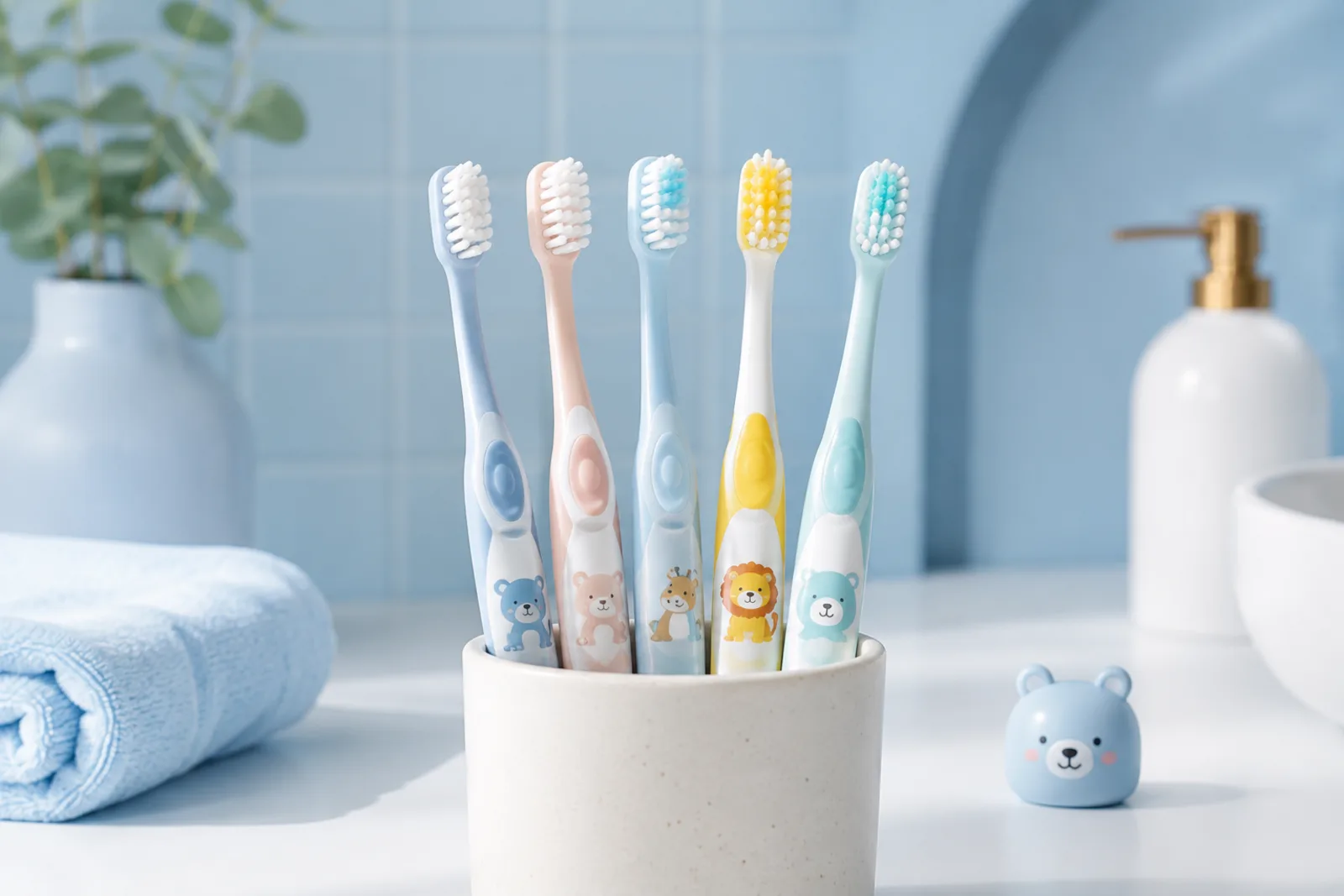 Quelle brosse à dents choisir pour un enfant ?