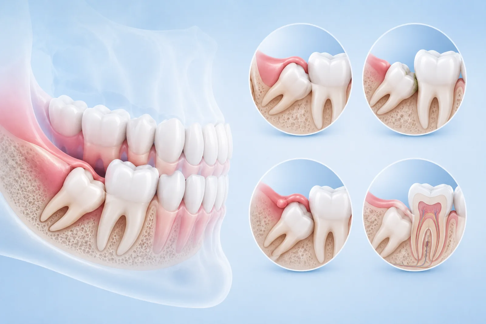 Dents de sagesse : quelles complications peuvent apparaître ?