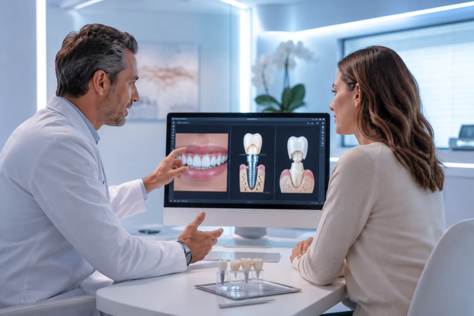 Couronne ou implant : quelle solution dure le plus longtemps ?